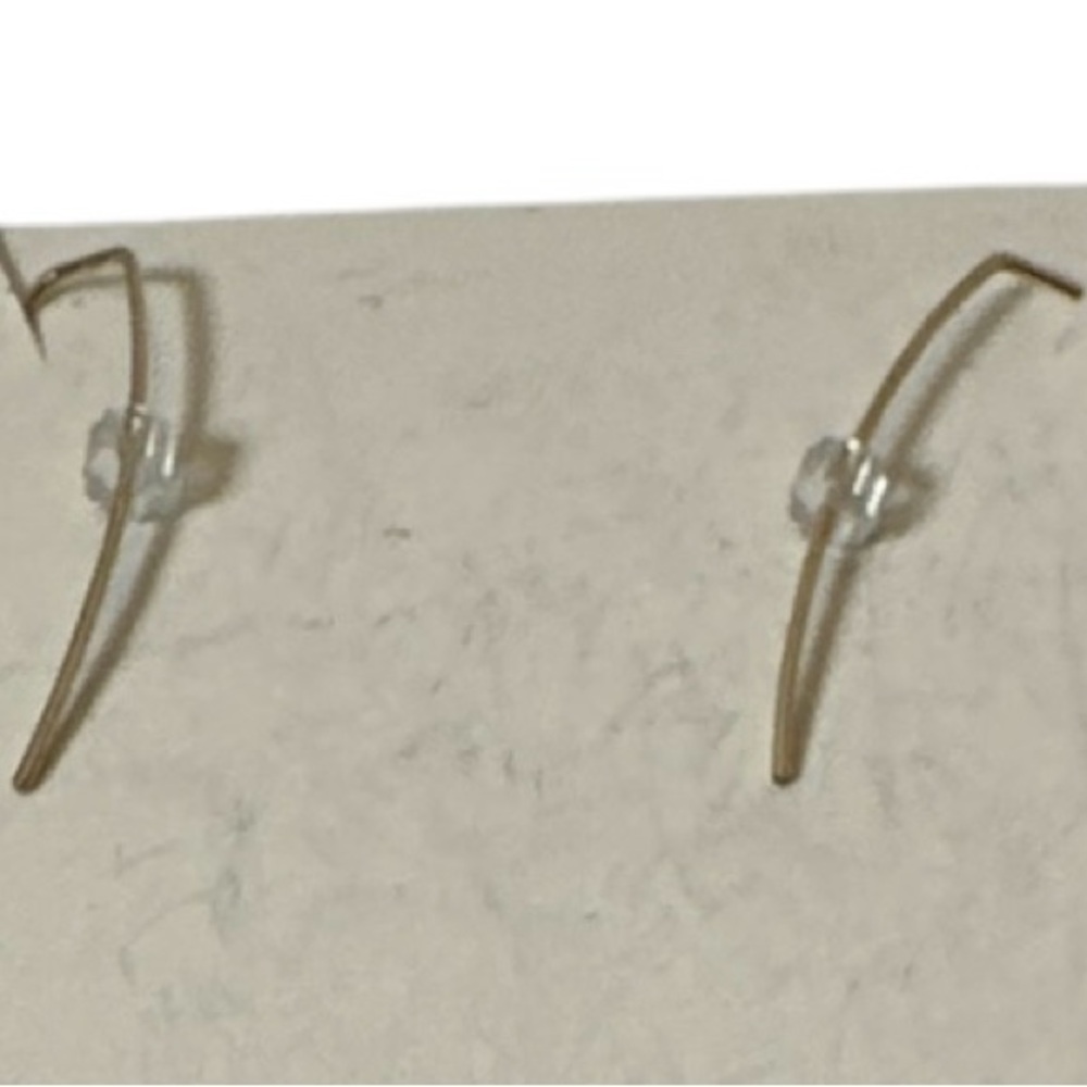 Gold Statement Earrings - Picture 3 of 3